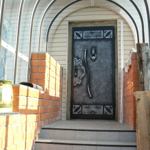 Входная дверь SuperLock Art 5010 — Работа компании «Золотой ключ»