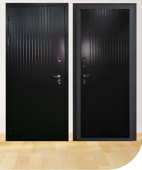 ТЕРМО А-110 МЕТАЛЛ - МЕТАЛЛ Входная дверь МЕТ-МЕТ, цвет Букле Кварц